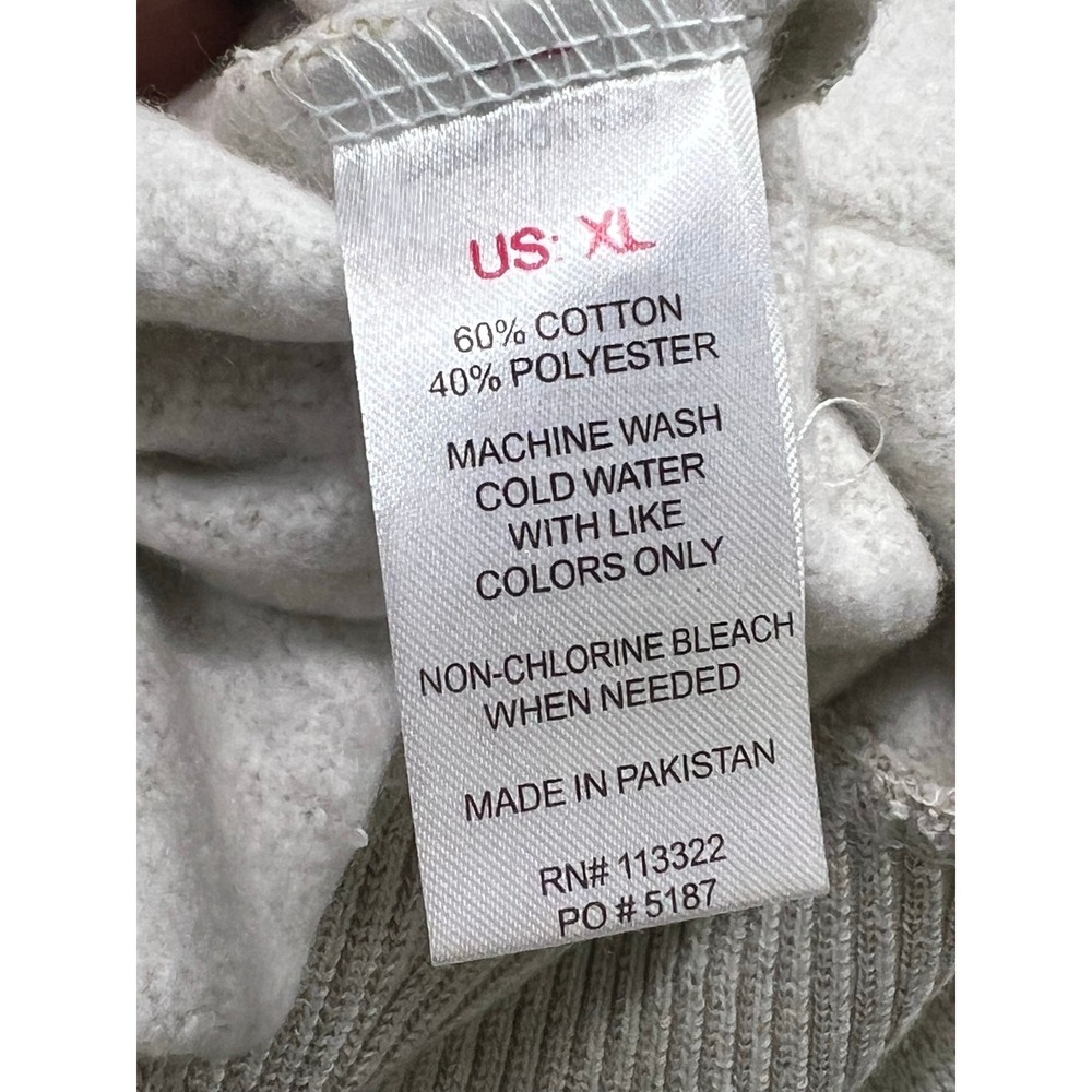 Basix America‎ Wildwood New Jersey Hoodie Sweatshirt XL Beige Beach Coastal NEW - Picture 11 of 13